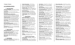 Rabun County Accommodations Brochure