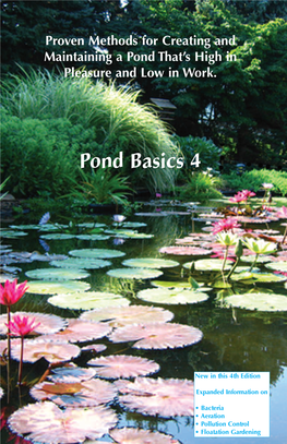 Pond Basics 4