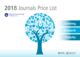 2018 Journals Price List