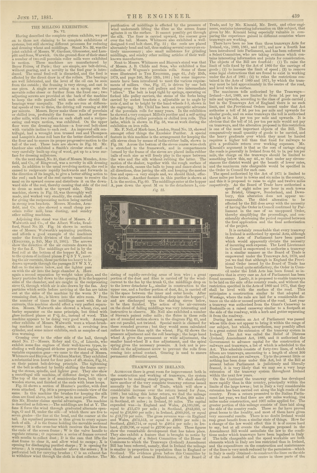 THE ENGINEER. 439 JUNE 17, 1881. II \W