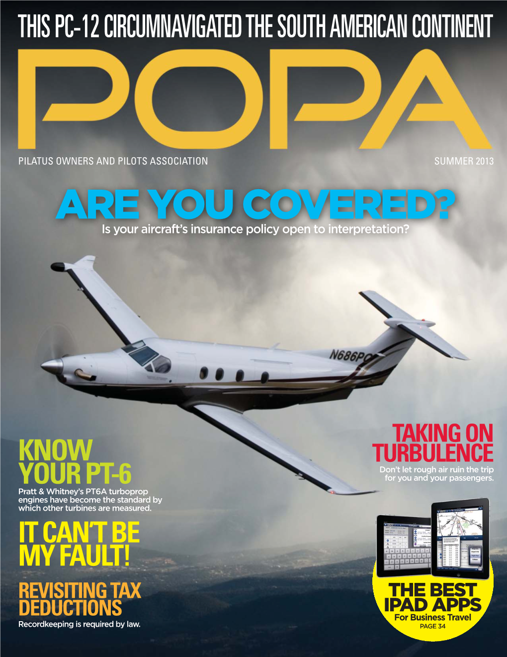 ARE YOU COVERED? Is Your Aircraft’S Insurance Policy Open to Interpretation?
