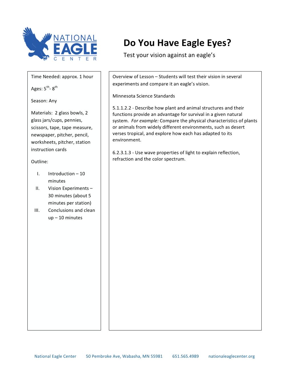 Do You Have Eagle Eyes? Test Your Vision Against an Eagle’S