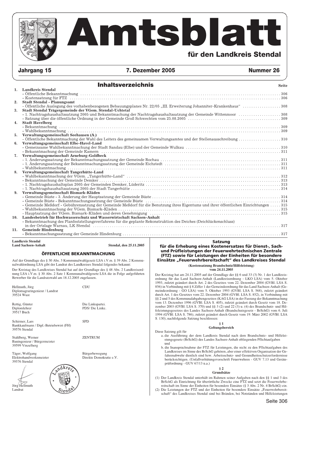 Amtsblatt 2005-26