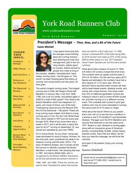 York Road Runners Club