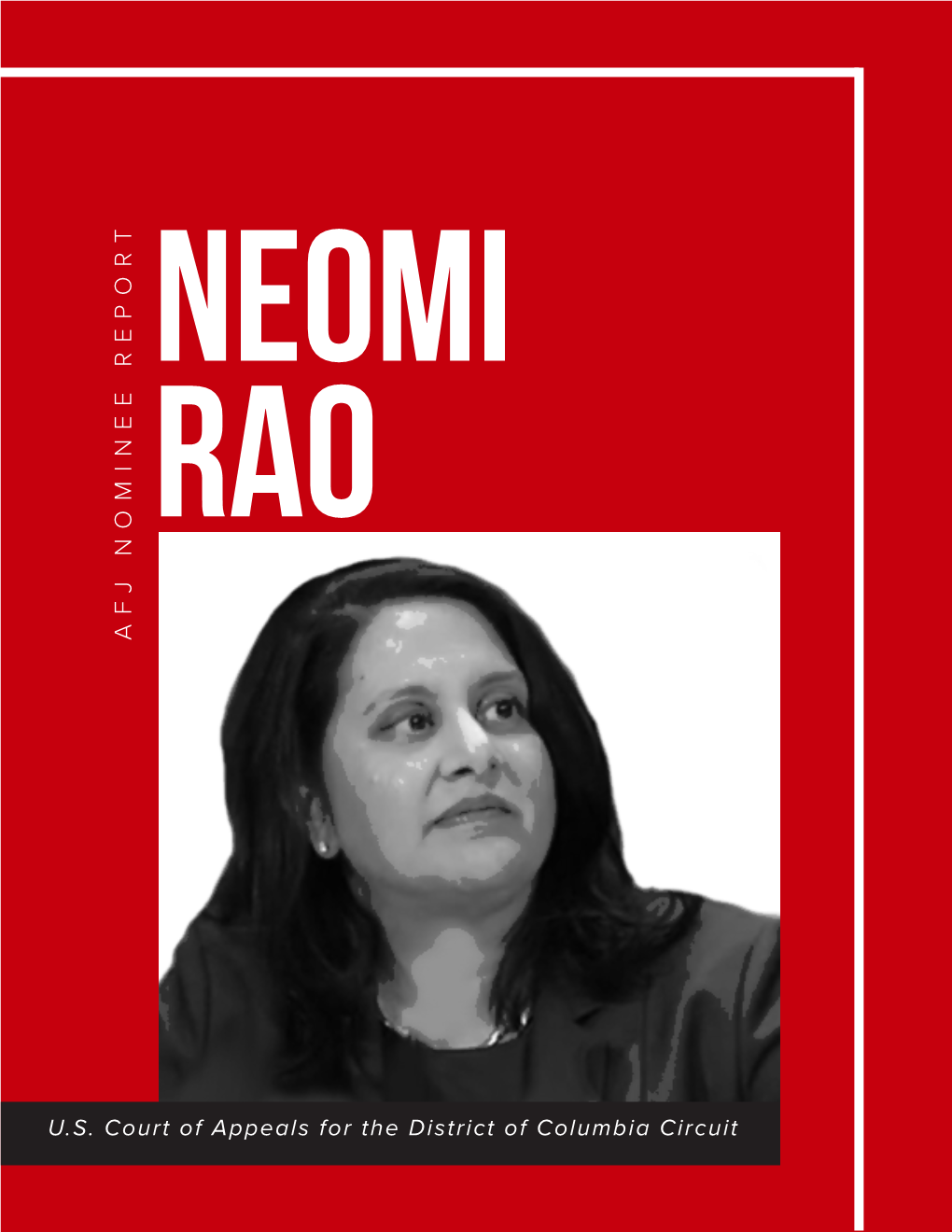Neomi Rao Afj Nominee Report Afj