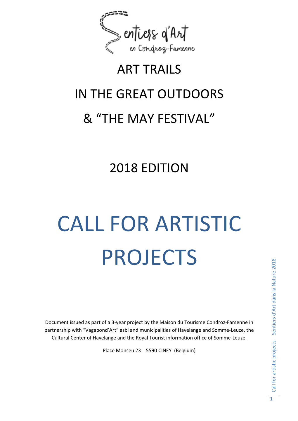 Call for Artistic Projects for Call Artistic