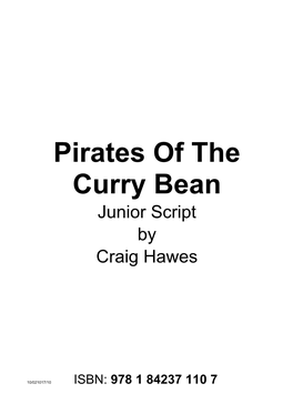 Pirates of the Curry Bean Junior Script by Craig Hawes