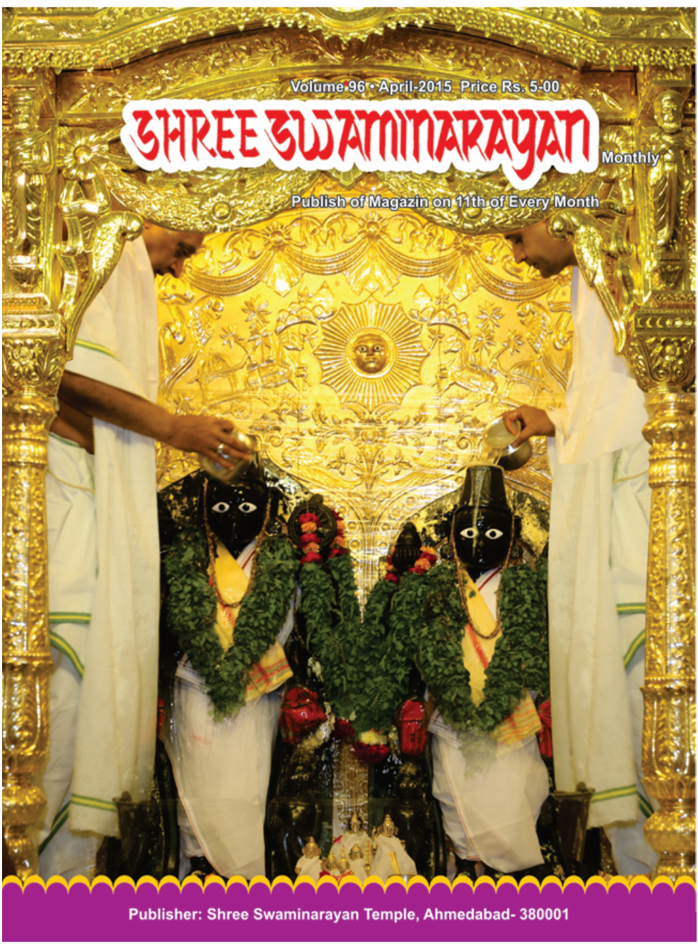 SHREE SWAMINARAYAN MUSEUM 12 Editorial & Subscription Address 08