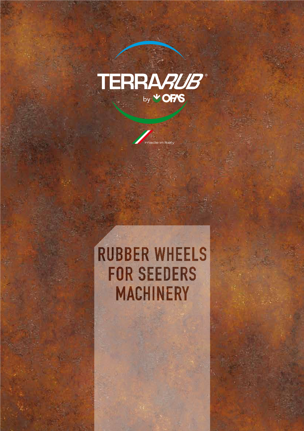 Made in Italy RUBBER WHEELS for SEEDERS PRODUCTION