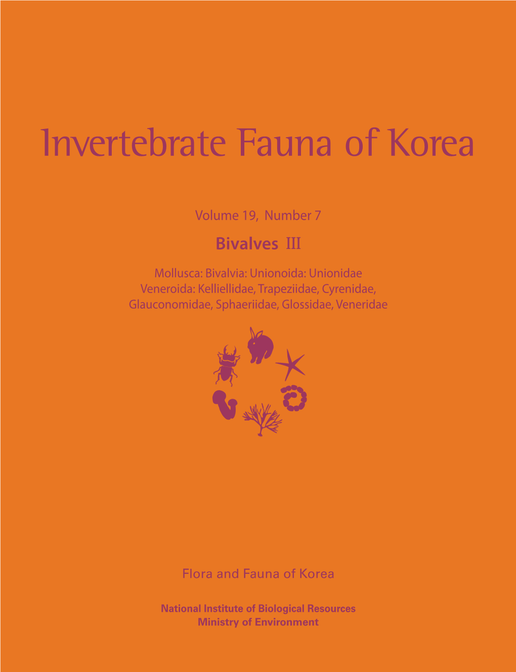 Invertebrate Fauna of Korea