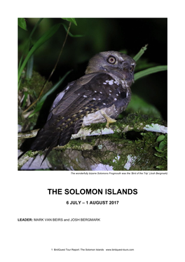 The Solomon Islands