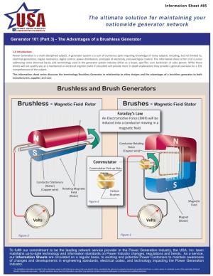 Brushless and Brush Generators