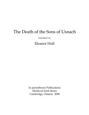 The Death of the Sons of Usnach
