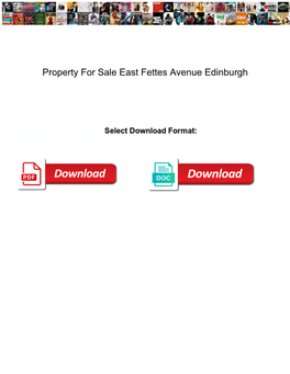 Property for Sale East Fettes Avenue Edinburgh