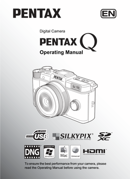 PENTAX Q Digital Camera