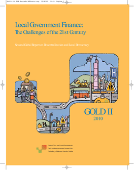 Local Government Finance: the Challenges of the 21St Century