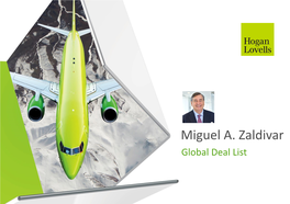 Miguel A. Zaldivar Global Deal List 2 Miguel A