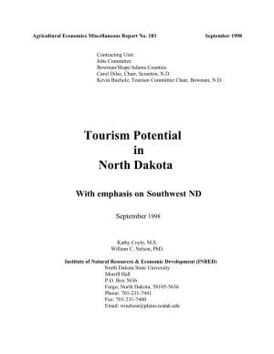 Tourism Potential in North Dakota