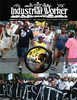 Summer 2016 #1777 Volume 113 No. 3 $4 (Us Iww