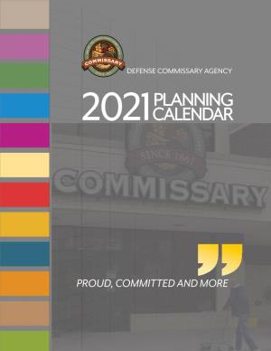 2021Planning Calendar
