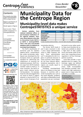 Municipality Data for the Centrope Region