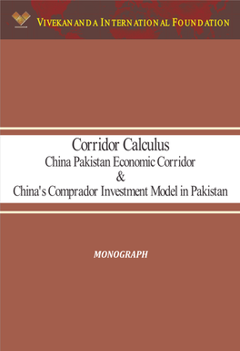 China Pakistan Economic Corridor & China's Comprador Investment Model