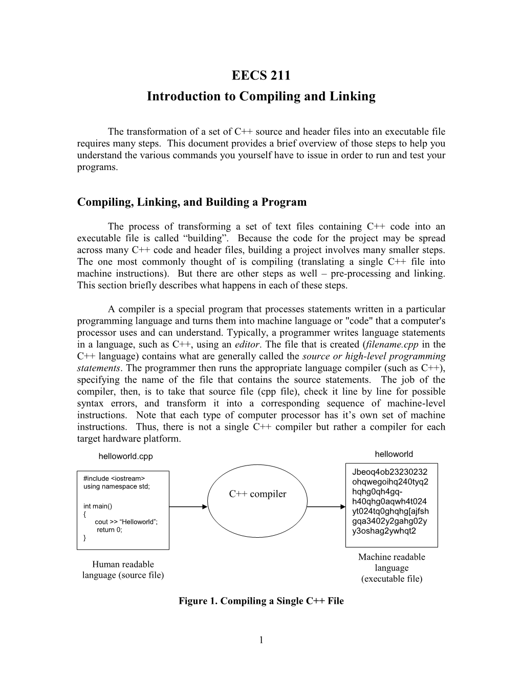 The GCC/C++ Compiler