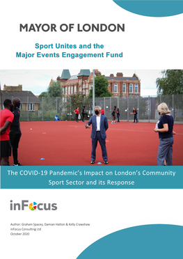 Sport Unites and the Major Events Engagement Fund the COVID-19