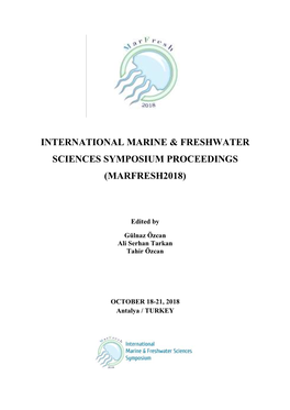 International Marine & Freshwater Sciences