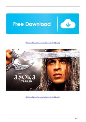 HD Online Player the Asoka Full Movie in Hindi Free D