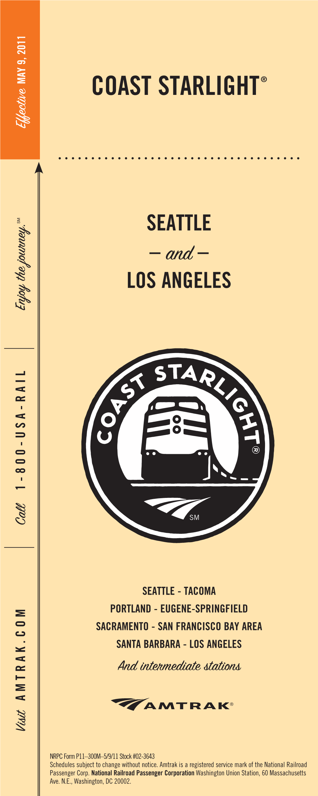 Coast Starlight®