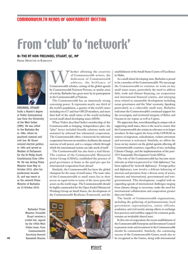 From 'Club' to 'Network'