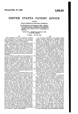 United States Patent Office 1