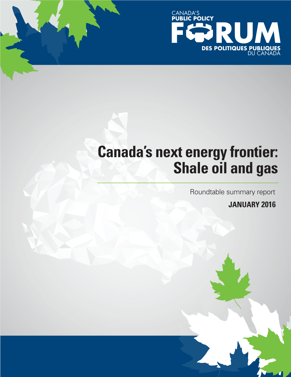 Shale Oil and Gas