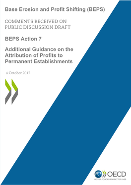 Base Erosion and Profit Shifting (BEPS)