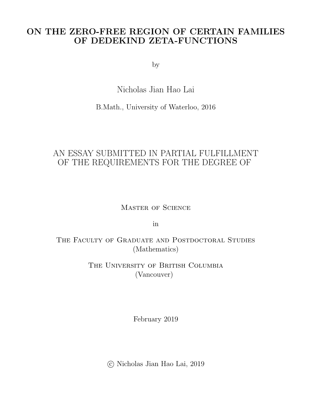 On the Zero-Free Region of Certain Families of Dedekind Zeta-Functions