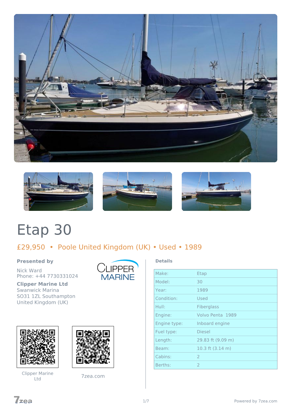 Etap 30 for Sale (2021-08-06)