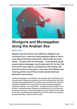 Shotguns and Munaqqabes Along the Arabian Sea | Norient.Com 3 Oct 2021 23:14:26