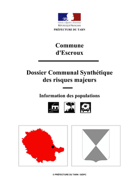 Commune D'escroux Dossier Communal Synthétique Des Risques