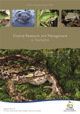 Chytrid Research and Management in Tasmania