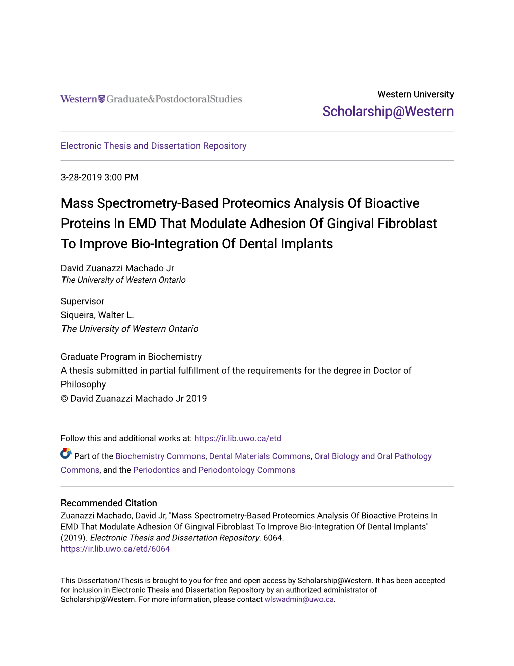 Mass Spectrometry-Based Proteomics Analysis of Bioactive Proteins in EMD That Modulate Adhesion of Gingival Fibroblast to Improve Bio-Integration of Dental Implants