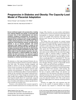 The Capacity-Load Model of Placental Adaptation