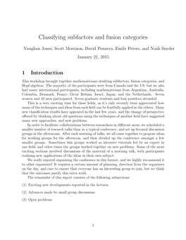 Classifying Subfactors and Fusion Categories