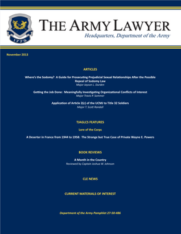 The Armylawyer