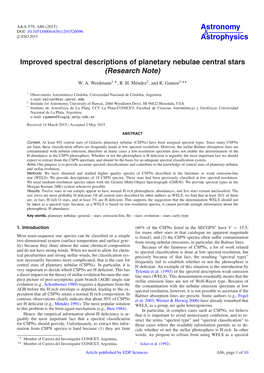 Improved Spectral Descriptions of Planetary Nebulae Central Stars (Research Note)