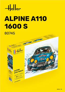 Alpine A110 1600 S 80745