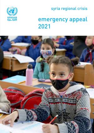 Syria Regional Crisis Emergency Appeal 2021