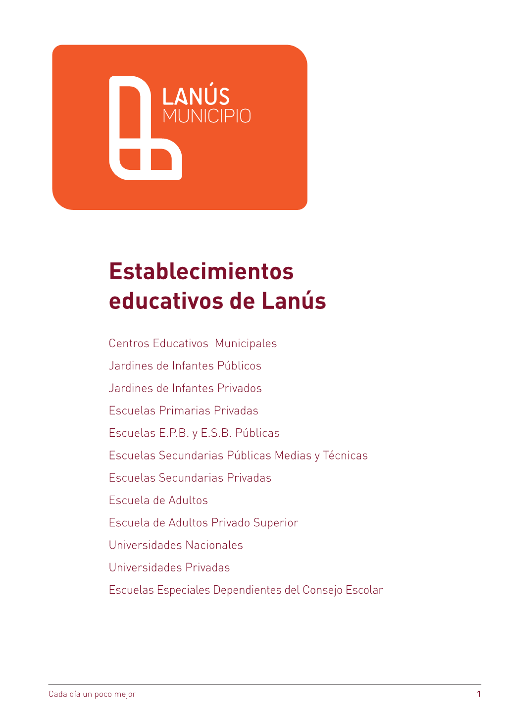 Establecimientos Educativos De Lanús