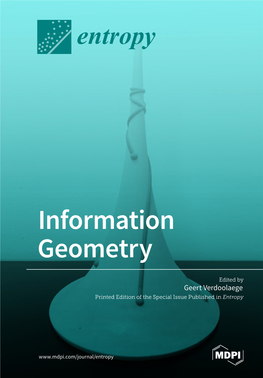 Information Geometry