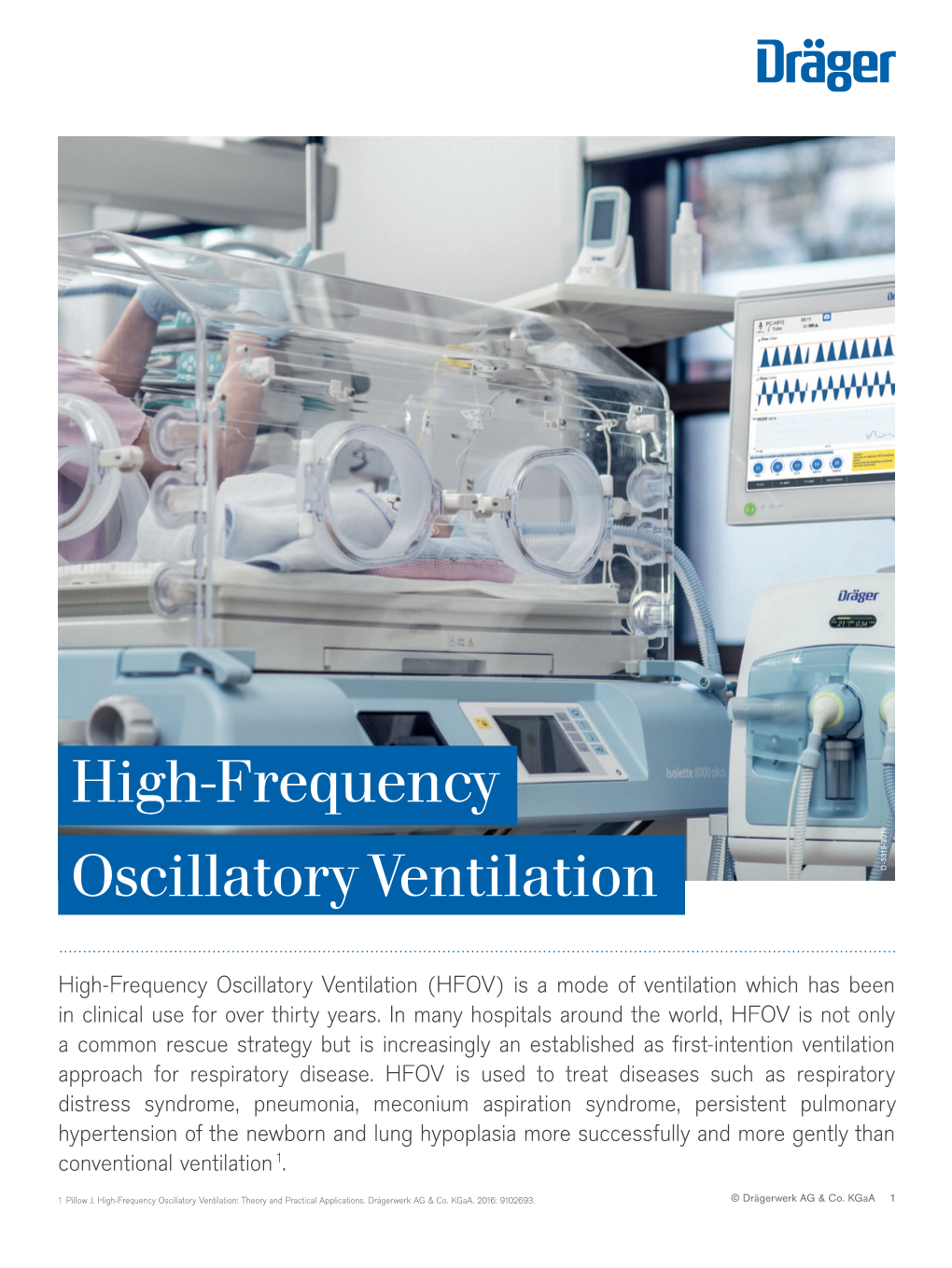 High-Frequency Oscillatory Ventilation D-3319-2019